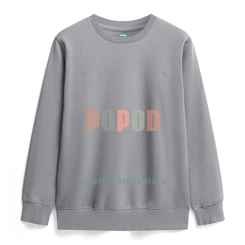 18 Colors Unisex Fit Polar Fleece Round Neck Sweatshirt Super Soft Tex