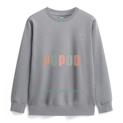 18 Colors Unisex Fit Polar Fleece Round Neck Sweatshirt Super Soft Texture | 350g & 18-colour | PP0741