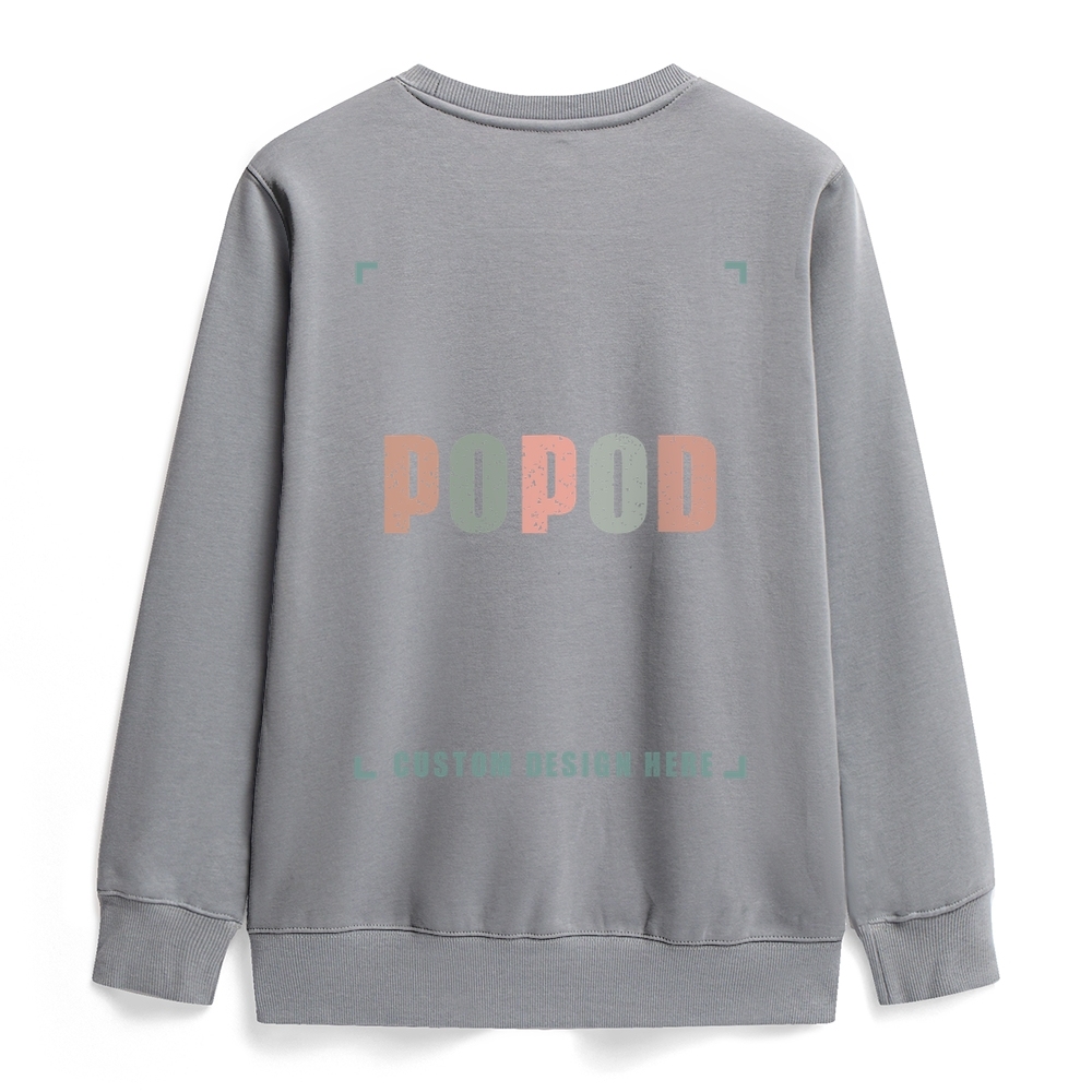 18 Colors Unisex Fit Polar Fleece Round Neck Sweatshirt Super Soft Texture | 350g & 18-colour | PP0741