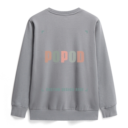 18 Colors Unisex Fit Polar Fleece Round Neck Sweatshirt Super Soft Texture | 350g & 18-colour | PP0741