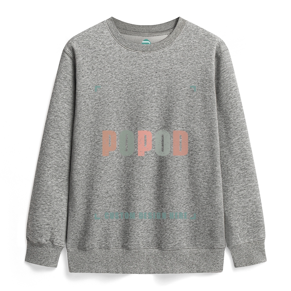 18 Colors Unisex Fit Polar Fleece Round Neck Sweatshirt Super Soft Texture | 350g & 18-colour | PP0741