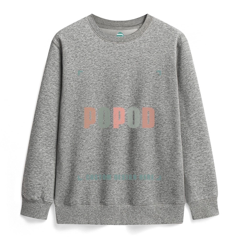 18 Colors Unisex Fit Polar Fleece Round Neck Sweatshirt Super Soft Texture | 350g & 18-colour | PP0741