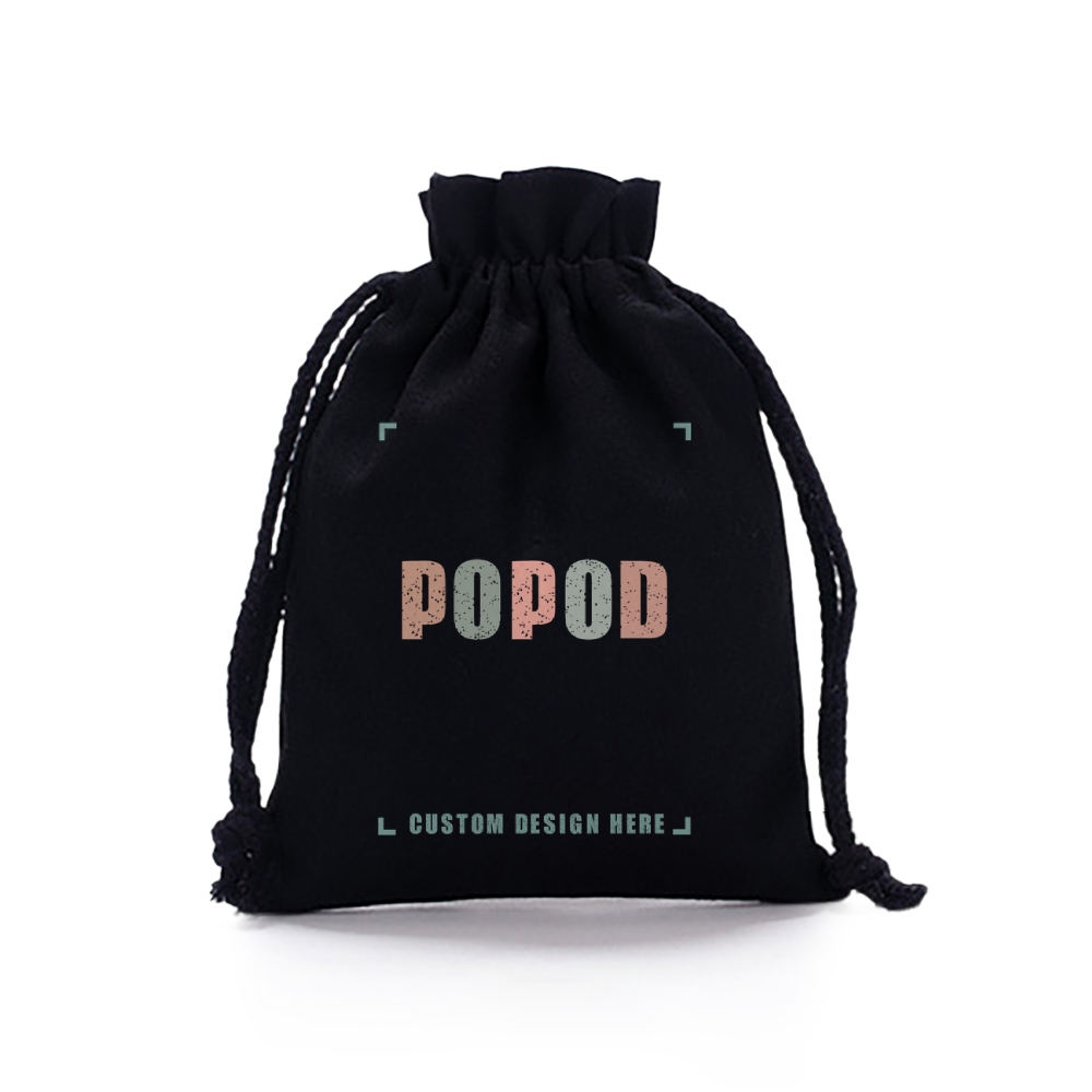 2 Colors Reusable Gift Bag Drawstring Closure | PP3748