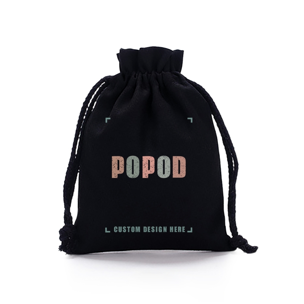 2 Colors Reusable Gift Bag Drawstring Closure | PP3748