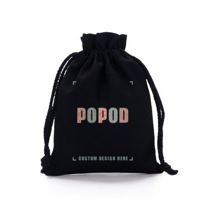 2 Colors Reusable Gift Bag Drawstring Closure | PP3748
