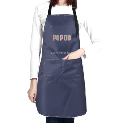 2 Colors Adult Waterproof Apron With Pockets  | PP4733