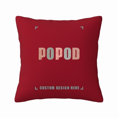 6 Colors Linen Cotton Square Pillow With core  | PP5303