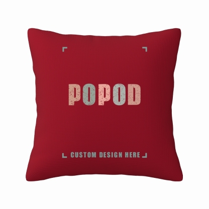 6 Colors Linen Cotton Square Pillow With core  | PP5303