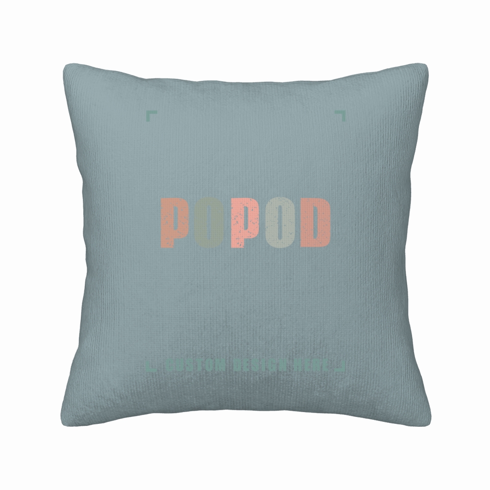 6 Colors Linen Cotton Square Pillow With core  | PP5303