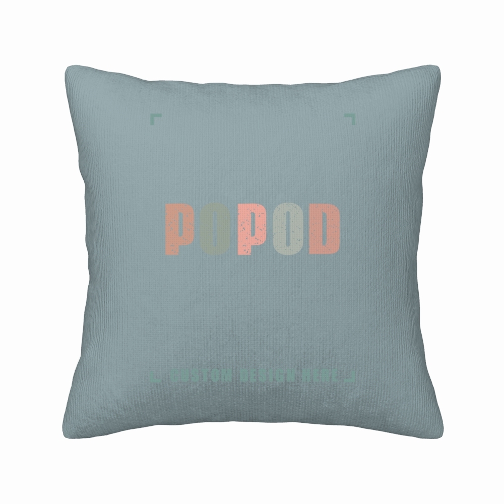 6 Colors Linen Cotton Square Pillow With core  | PP5303