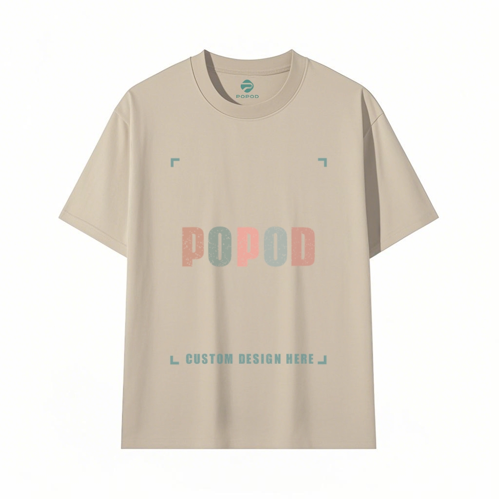 8 Colors Unisex Fit Classic Pure Cotton Round Neck T-shirt Soft Textur