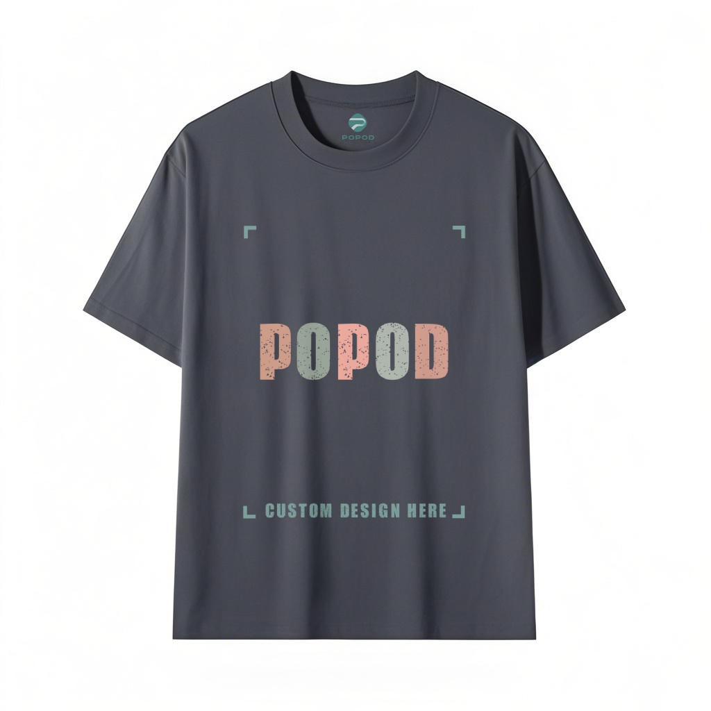 8 Colors Unisex Fit Classic Pure Cotton Round Neck T-shirt Soft Textur