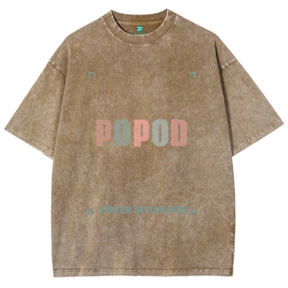 12 Colors Unisex Fit Vintage T-shirt Pure Cotton Round Neck Short-sleeved Tee Retro Style Super Soft Texture | 250g & 12-colour | PP1870