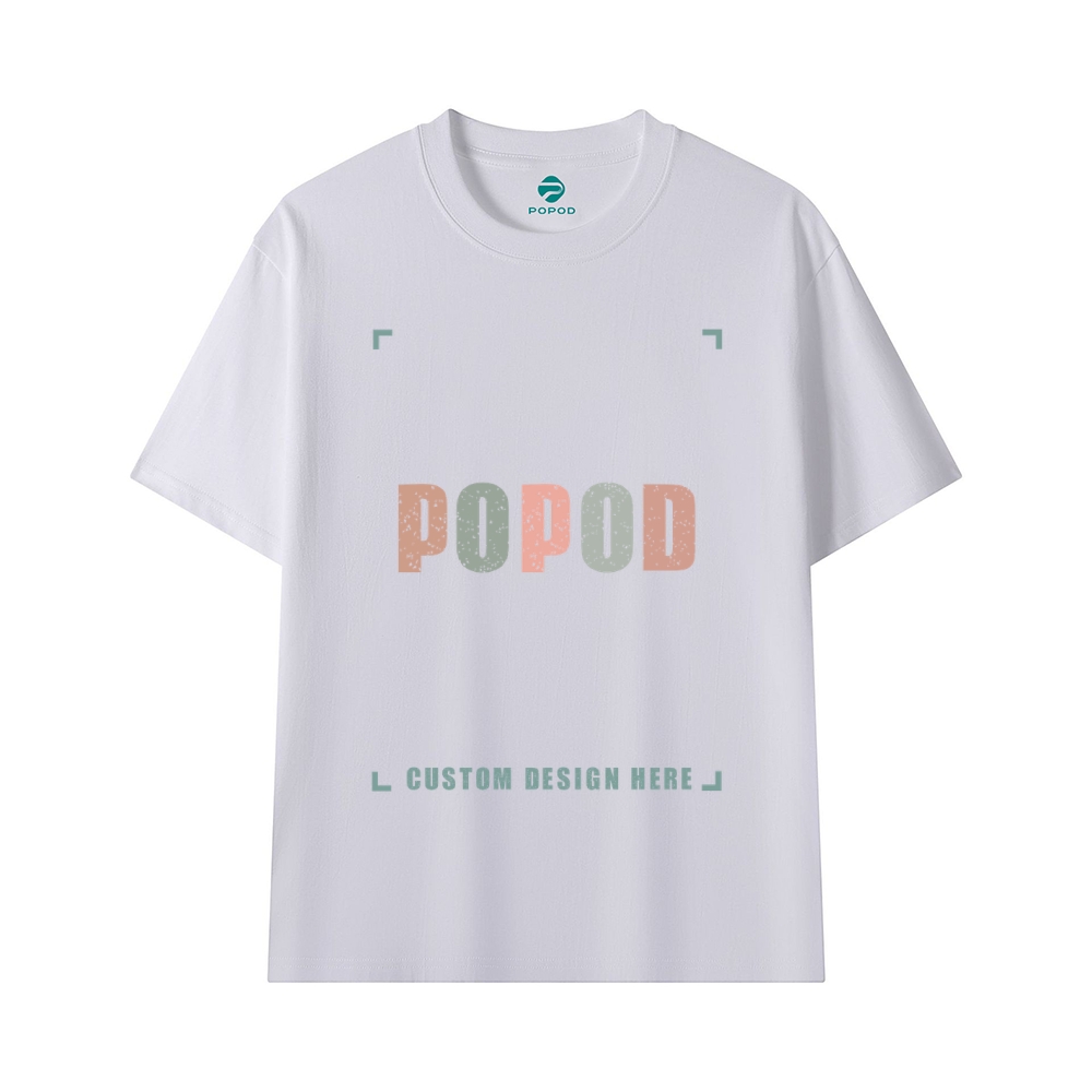 10 Colors Unisex Fit Classic Pure Cotton Round Neck T-shirt Soft Texture | 230g & 10-colour | PP9248 (Ships From US)