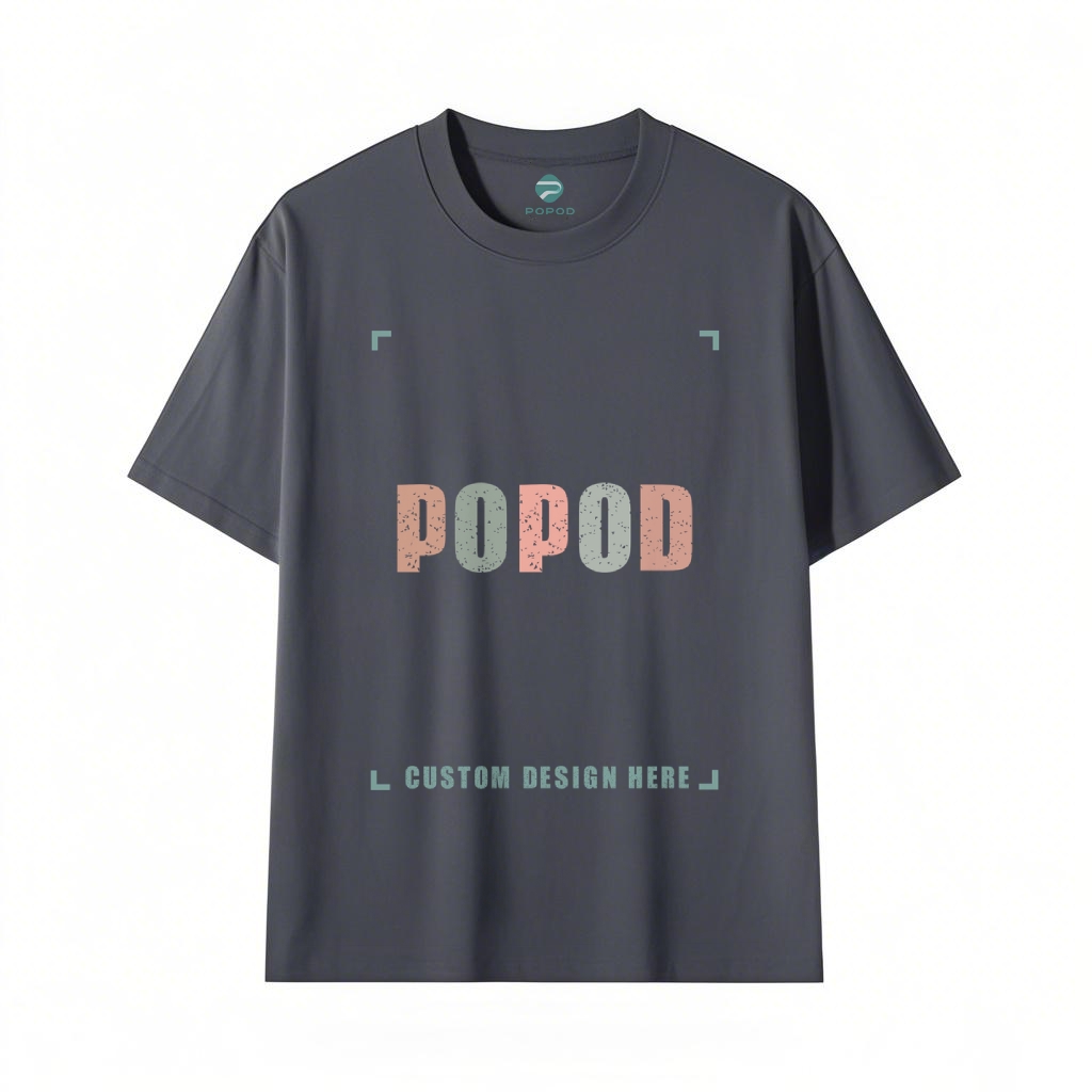 10 Colors Unisex Fit Classic Pure Cotton Round Neck T-shirt Soft Textu
