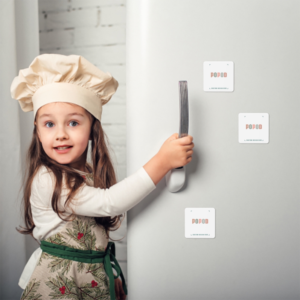 Refrigerator Square Magnet