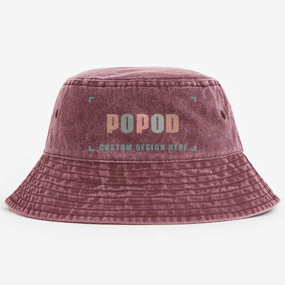 7 Colors Unisex Fit Classic Washed Bucket Hat Super Soft Texture | OSFA & 7-colour | PP3960