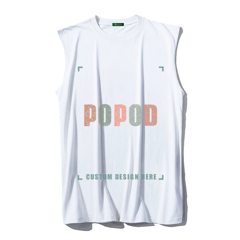 6 Colors Unisex Fit Classic Pure Cotton Vest PP9989