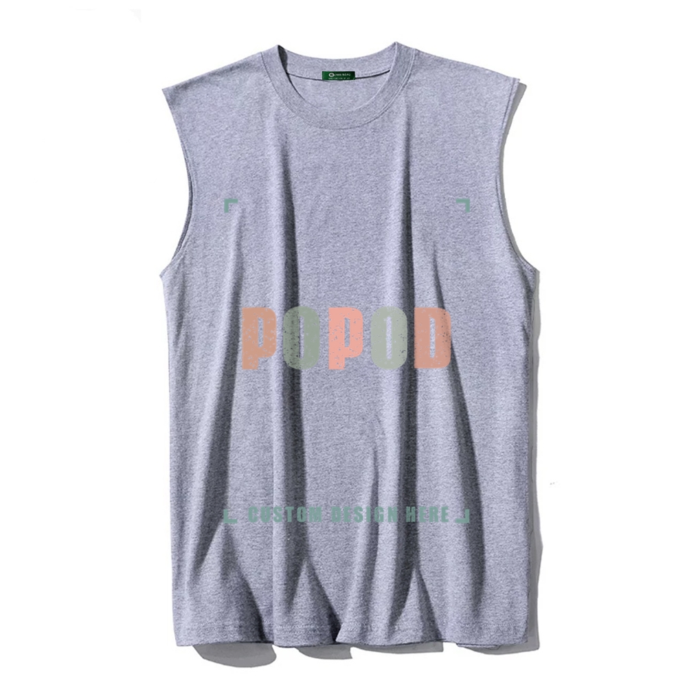 6 Colors Unisex Fit Classic Pure Cotton Vest PP9989