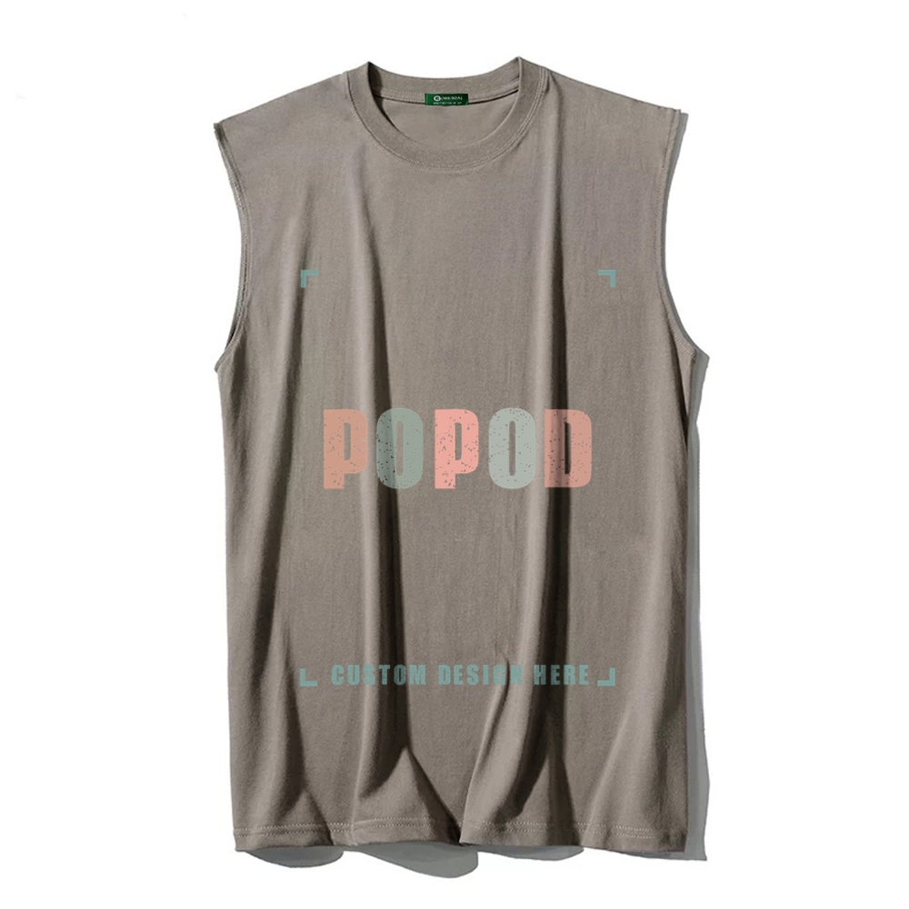 6 Colors Unisex Fit Classic Pure Cotton Vest PP9989