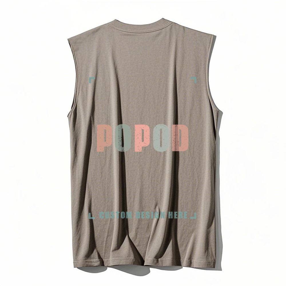 6 Colors Unisex Fit Classic Pure Cotton Vest PP9989