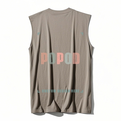 6 Colors Unisex Fit Classic Pure Cotton Vest PP9989