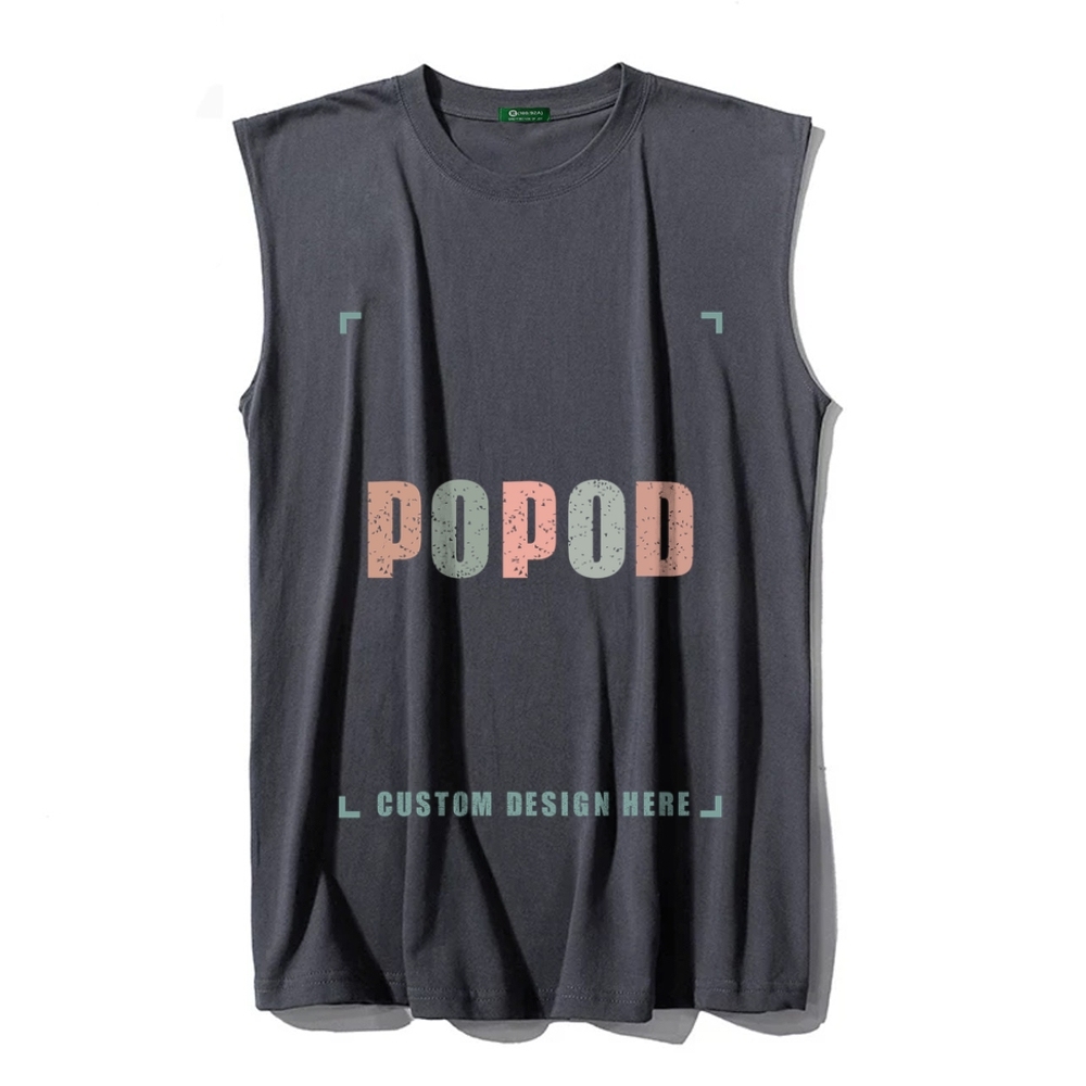 6 Colors Unisex Fit Classic Pure Cotton Vest PP9989