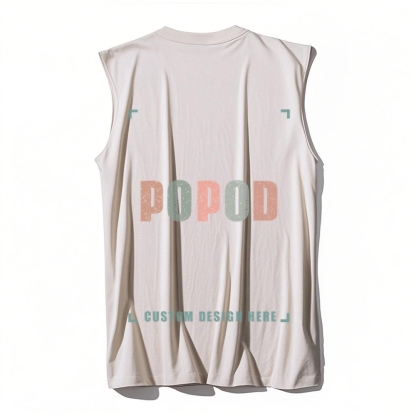 6 Colors Unisex Fit Classic Pure Cotton Vest PP9989