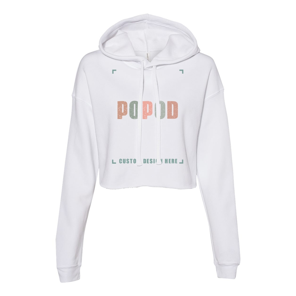 10 Colors Women's short Fleece Hoodie PP9629