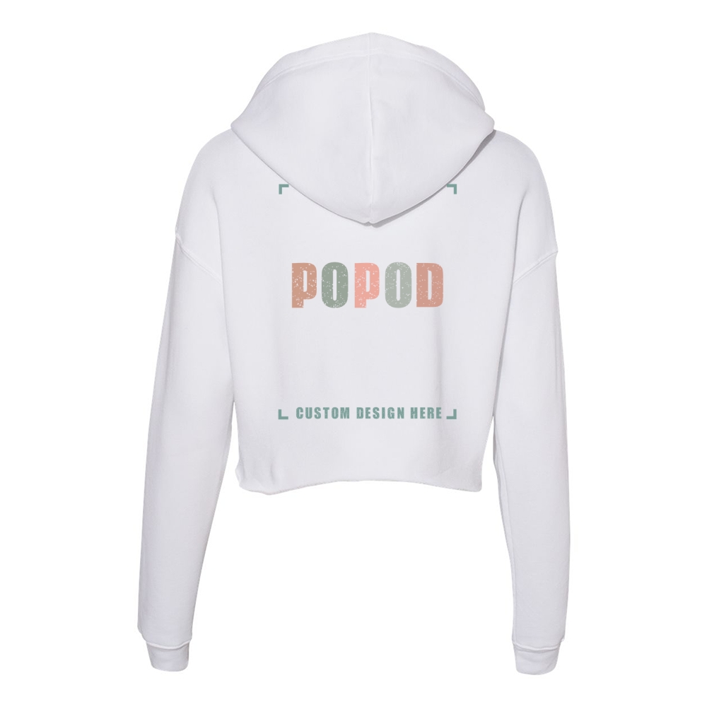 10 Colors Women's short Fleece Hoodie PP9629