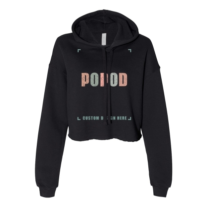 10 Colors Women's short Fleece Hoodie PP9629