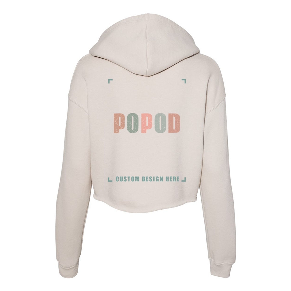 10 Colors Women's short Fleece Hoodie PP9629