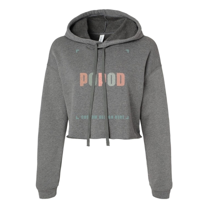 10 Colors Women's short Fleece Hoodie PP9629