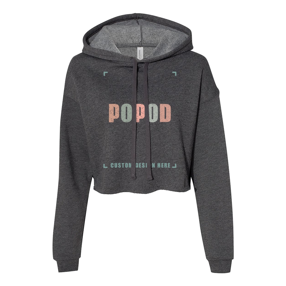 10 Colors Women's short Fleece Hoodie PP9629