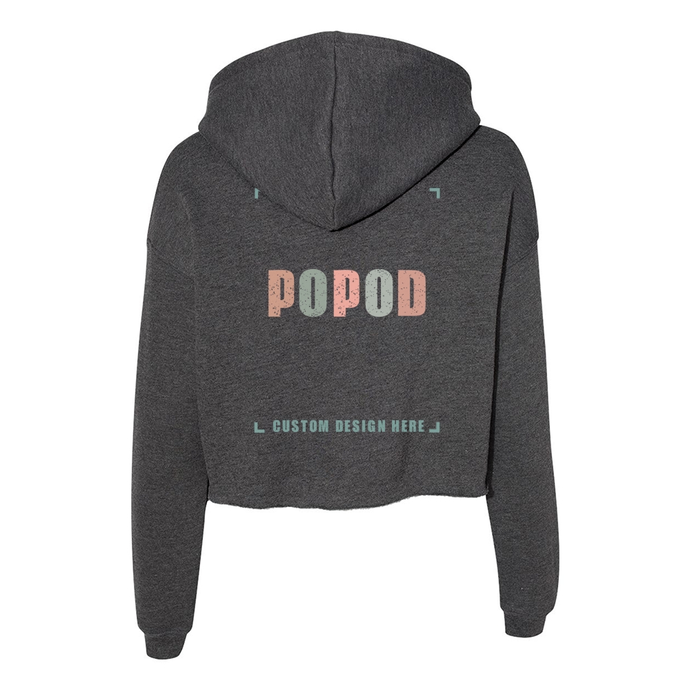 10 Colors Women's short Fleece Hoodie PP9629