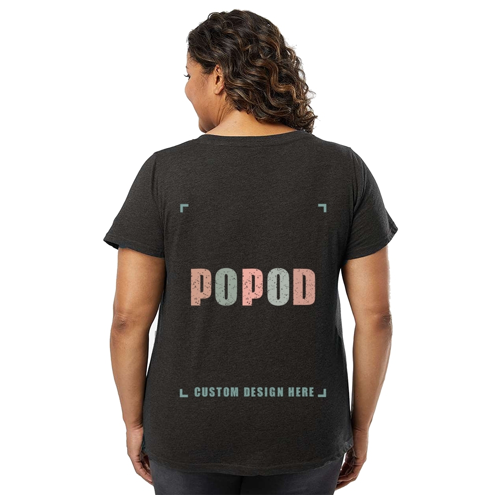 6 Colors Women's Slim Fit Cotton V-Neck Tee PP1074