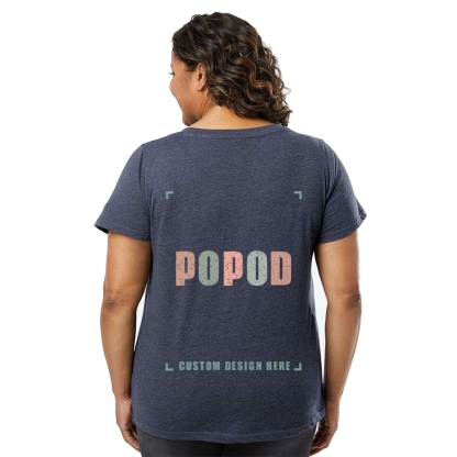 6 Colors Women's Slim Fit Cotton V-Neck Tee PP1074