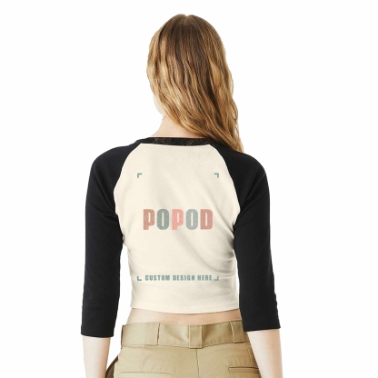 7 Colors Women's Micro Rib Patchwork Short Sleeve Tee PP1128