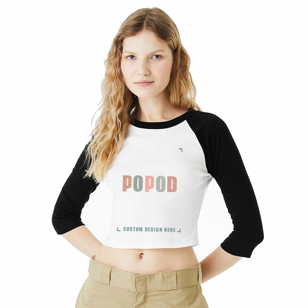 7 Colors Women's Micro Rib Patchwork Short Sleeve Tee PP1128