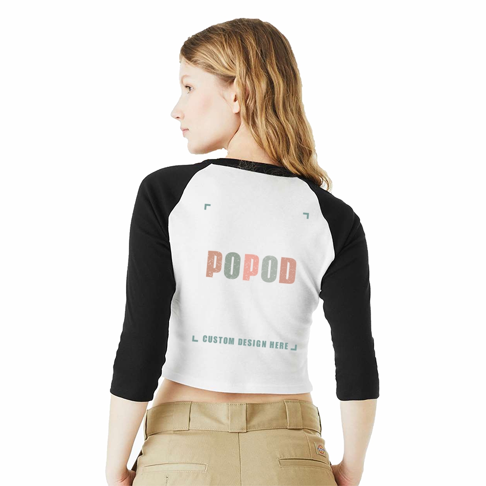 7 Colors Women's Micro Rib Patchwork Short Sleeve Tee PP1128