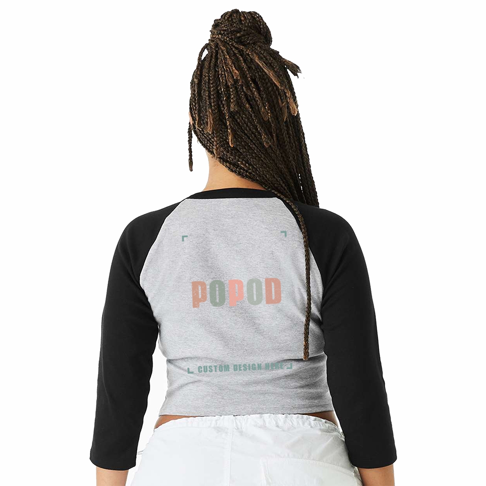 7 Colors Women's Micro Rib Patchwork Short Sleeve Tee PP1128