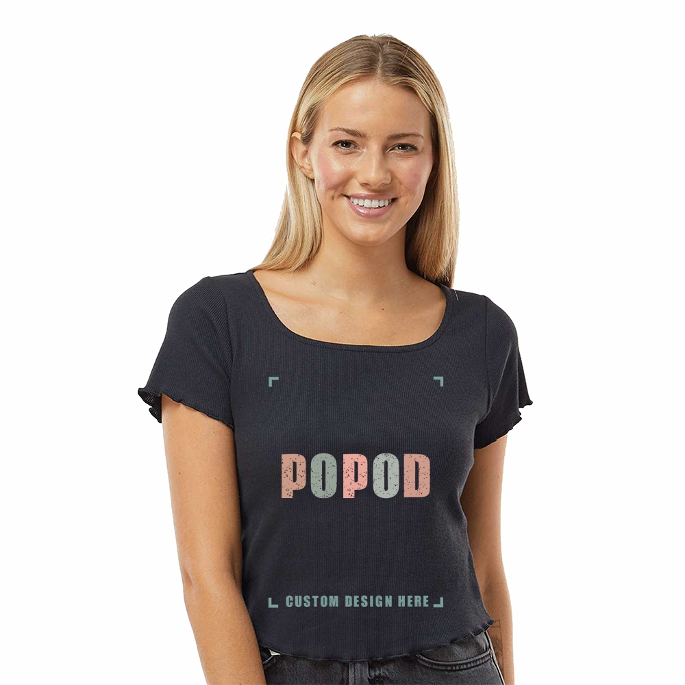 9 Colors Women's ribbed short sleeves PP1698