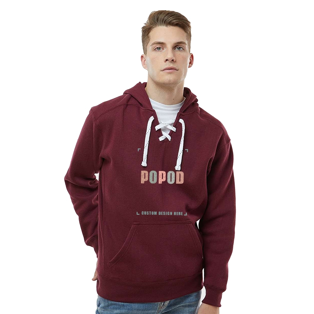 11 Colors Unisex Sport Lace Hooded Sweatshirt PP4006