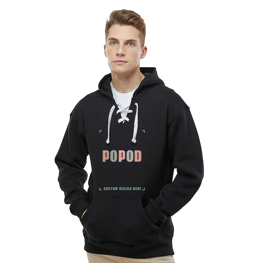 11 Colors Unisex Sport Lace Hooded Sweatshirt PP4006