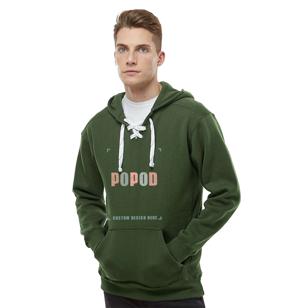 11 Colors Unisex Sport Lace Hooded Sweatshirt PP4006