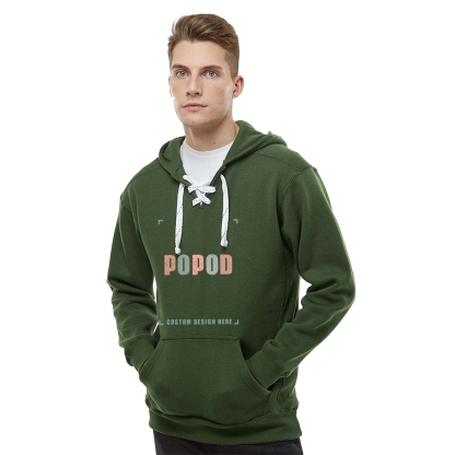 11 Colors Unisex Sport Lace Hooded Sweatshirt PP4006