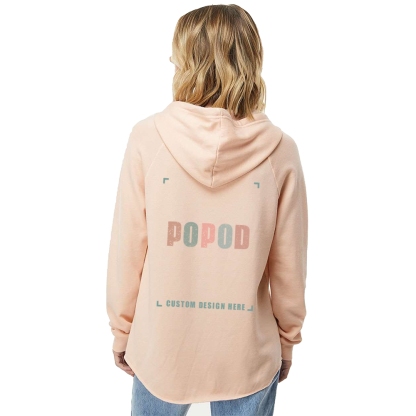 7 Colors  Women’s V-neck Hooded Sweatshirt PP4142