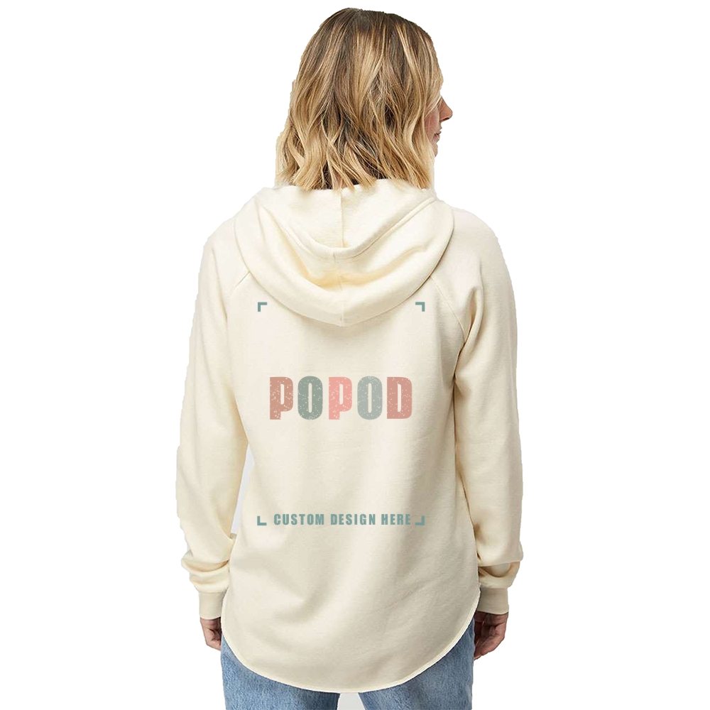 7 Colors  Women’s V-neck Hooded Sweatshirt PP4142