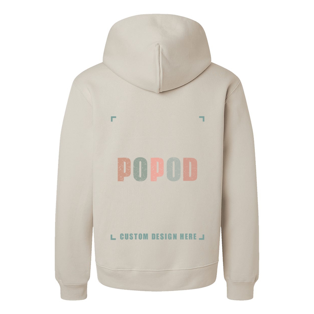 9 Colors Unisex Heavyweight no drawcord Hoodie Sweatshirt