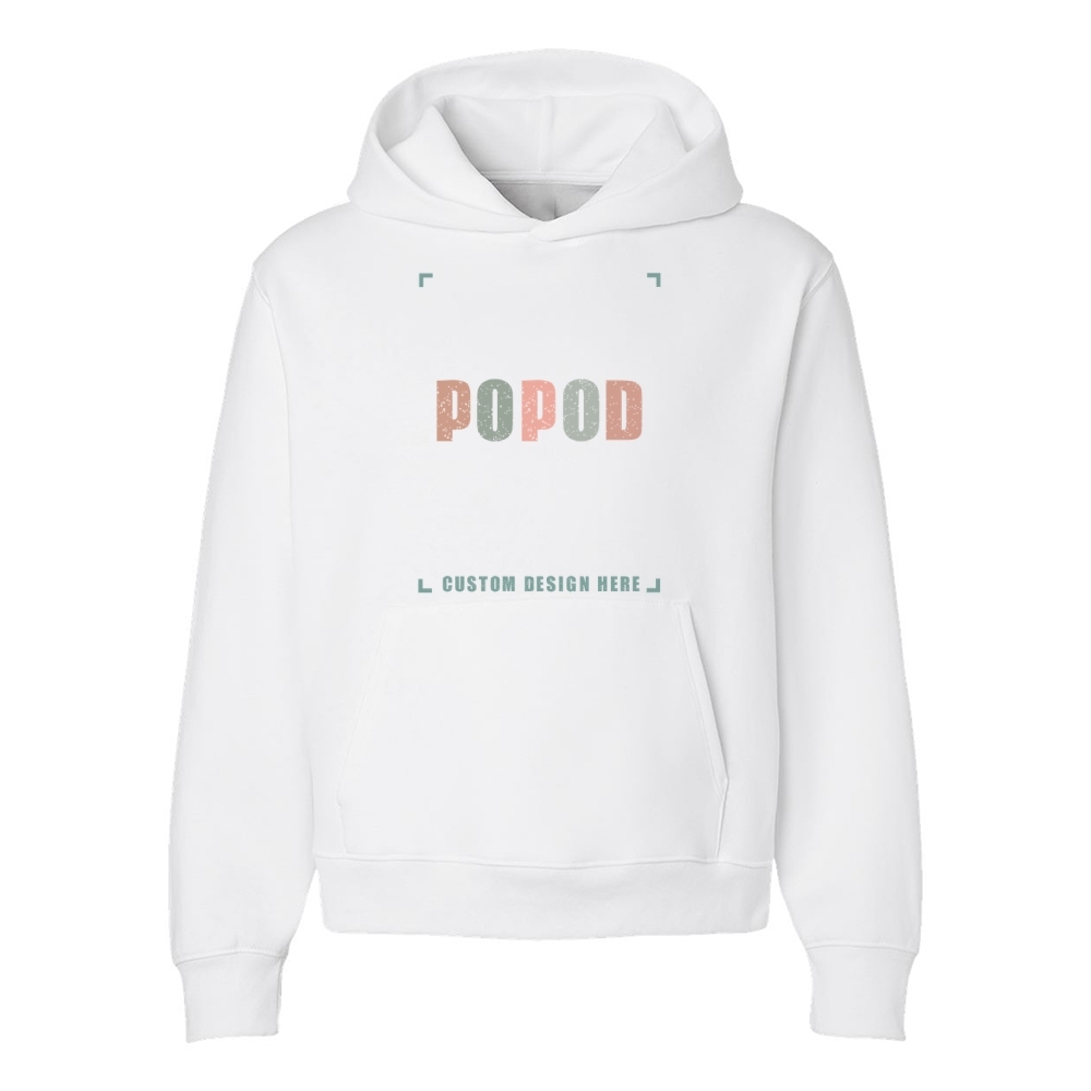 9 Colors Unisex Heavyweight no drawcord Hoodie Sweatshirt